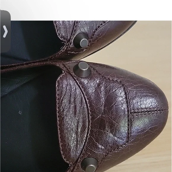 Balenciaga flats brown EUC - Picture 7 of 10